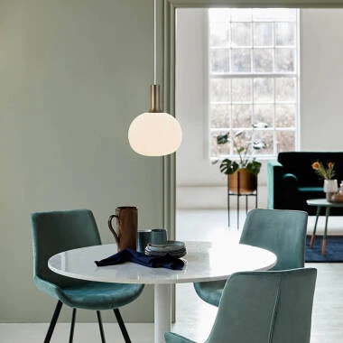 Image of Nordlux Alton 25 Glass Ceiling Pendant Light