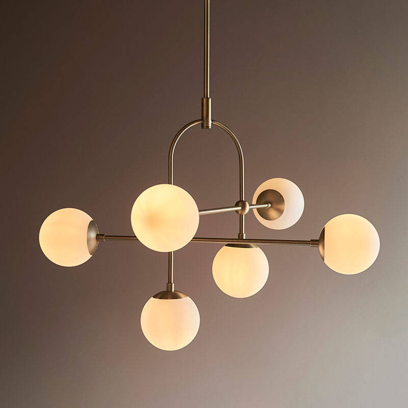 Image of Luxia Greenwich 6 Light Ceiling Pendant