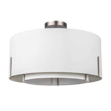 Image of Westport Elm Semi-Flush Ceiling Light