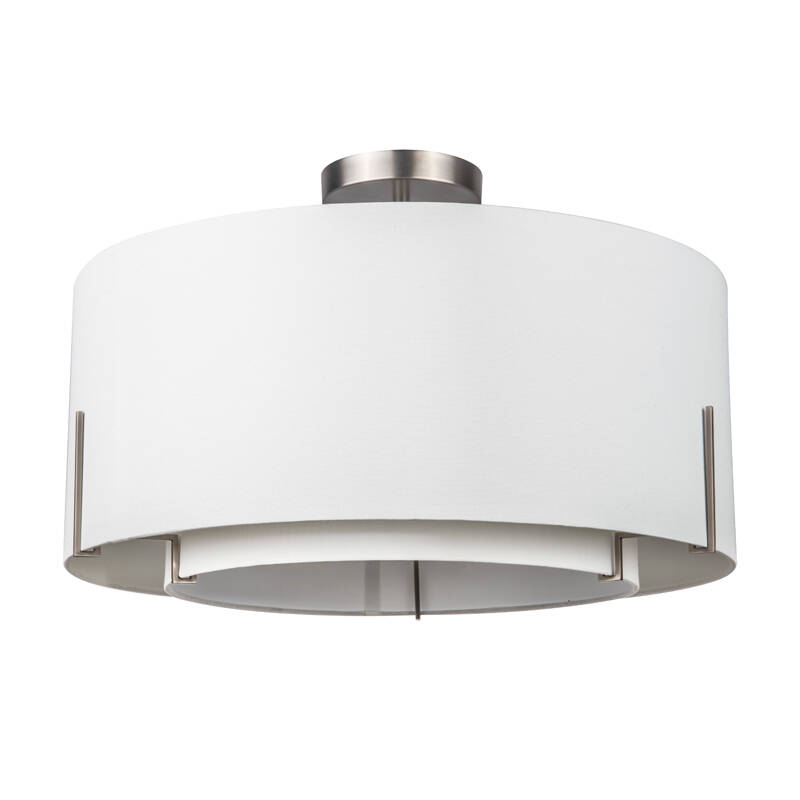 Image of Westport Elm Semi-Flush Ceiling Light