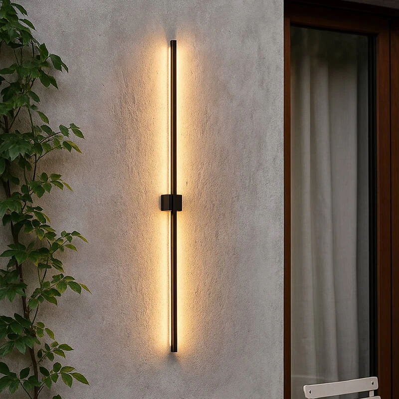 Image of Edit Aegina LED Outdoor Flush Wall Light