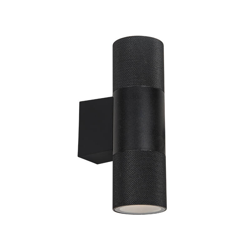 Image of Westport Jackson Cross Knurled Outdoor Up & Down Wall Light