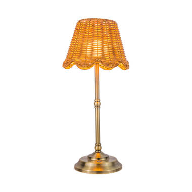 Image of Wisteria Maggie USB Rechargeable Battery Operated LED Touch Table Lamp