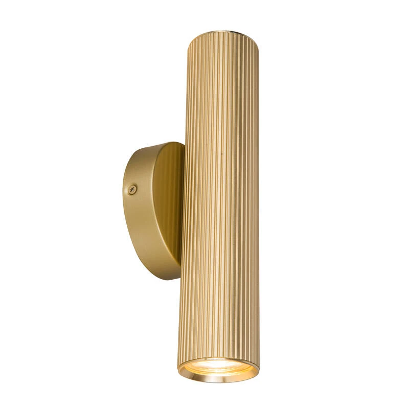 Image of Westport Silk Knurl Fluted 250 Up & Down Wall Light