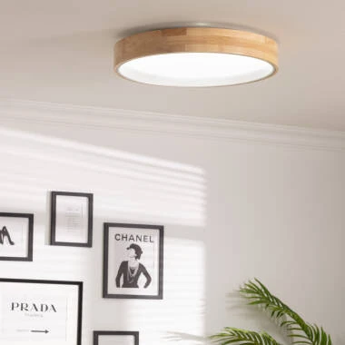 Edit Dari Round 30W Colour LED Flush Ceiling Light