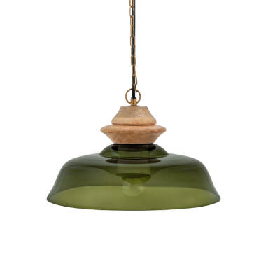 Image of Khudi & Khora Brook Glass Ceiling Pendant Light