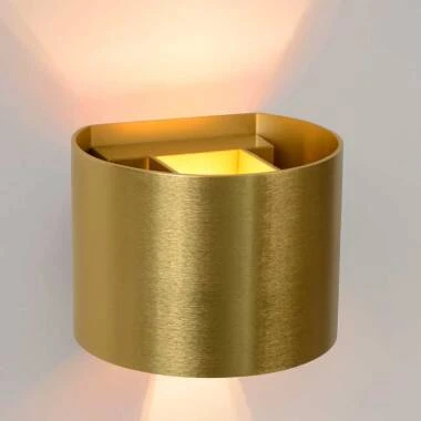 Lucide Xio Round LED Up & Down Wall Light