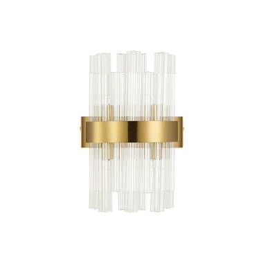 Detroit Glass Flush Wall Light