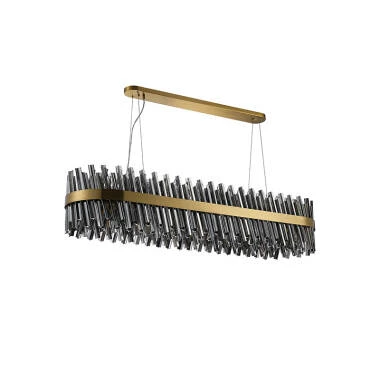 Detroit 1500 Glass Bar Ceiling Pendant Light