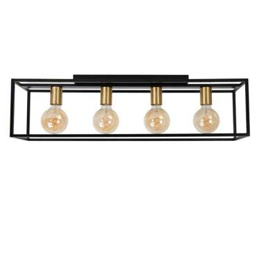 Lucide Ruben 4 Light Flush Ceiling Light