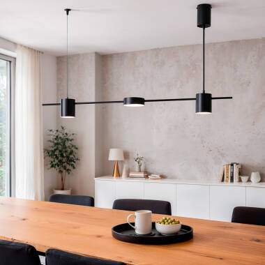 Image of Edit Kurma 3 Light LED Bar Ceiling Pendant