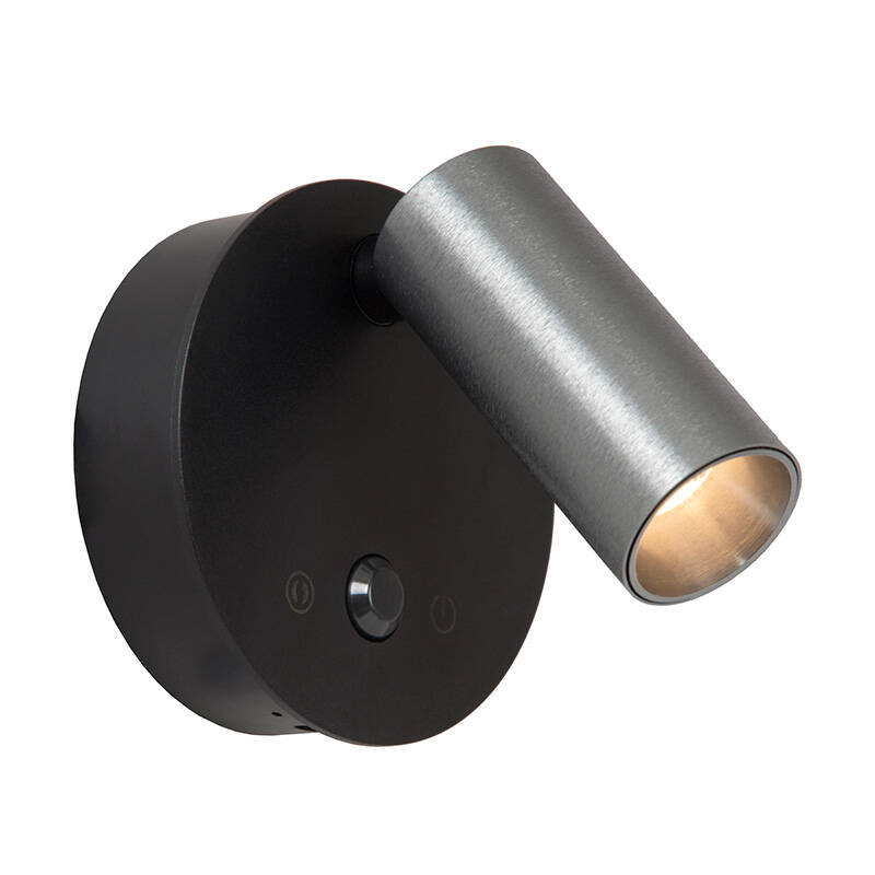 Image of Lucide Toni USB Rechargeable LED Touch Reading Light with Motion Switch