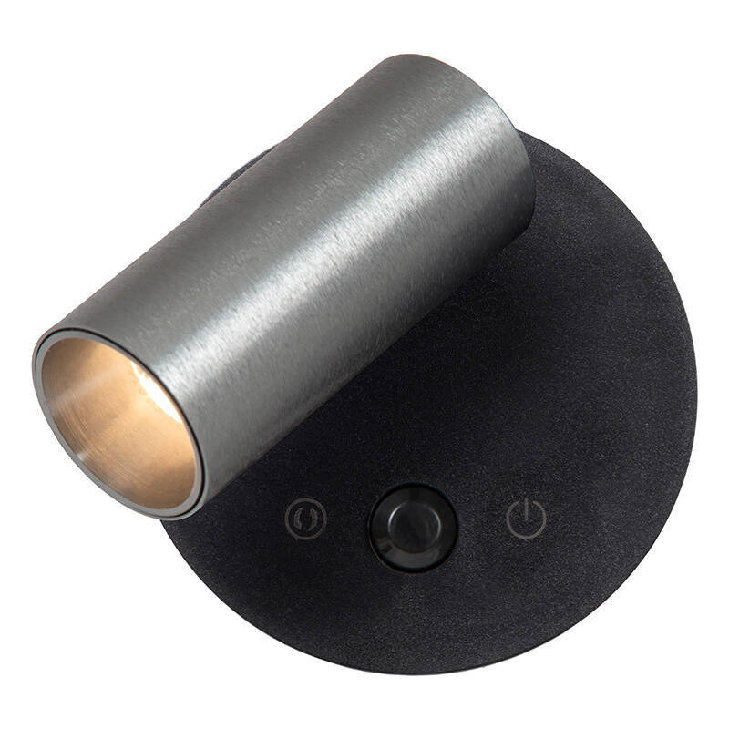 Image of Lucide Toni USB Rechargeable LED Touch Reading Light with Motion Switch