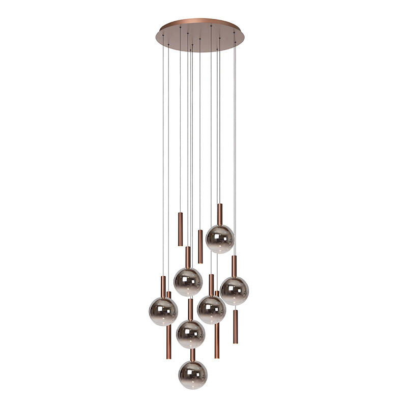 Image of Lucide Jasmine LED 12 Light Cluster Ceiling Pendant Light