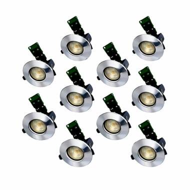 Image of Envirolight Eco IP65 Fire Rated Fixed Downlight - Pack of 6