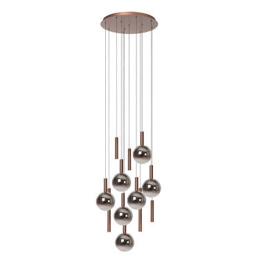 Image of Lucide Jasmine LED 12 Light Cluster Ceiling Pendant Light