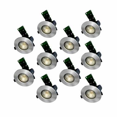 Image of Envirolight Eco IP65 Fire Rated Fixed Downlight - Pack of 6
