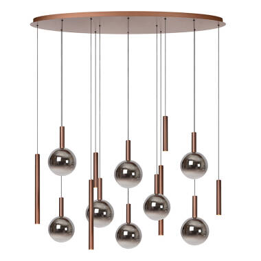 Image of Lucide Jasmine LED 14 Light Bar Ceiling Pendant