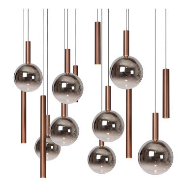 Image of Lucide Jasmine LED 14 Light Bar Ceiling Pendant