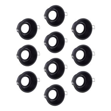 Envirolight Slimline Deep Recessed Adjustable Downlight - Pack of 6