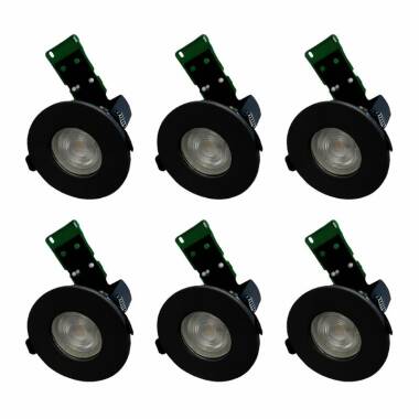 Envirolight Eco IP65 Fire Rated Fixed Downlight - Pack of 6