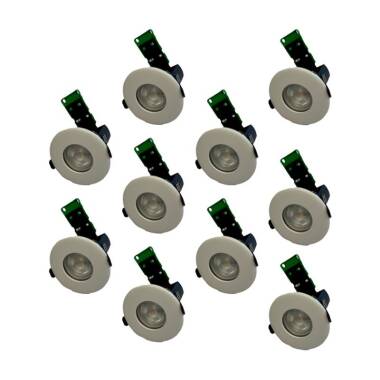 Envirolight Eco IP65 Fire Rated Fixed Downlight - Pack of 6