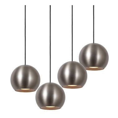 Image of Lucide Montana LED 16 Light Cluster Ceiling Pendant Light with Remote Control