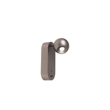 Lucide Montana LED Reading Light with USB Charging Port
