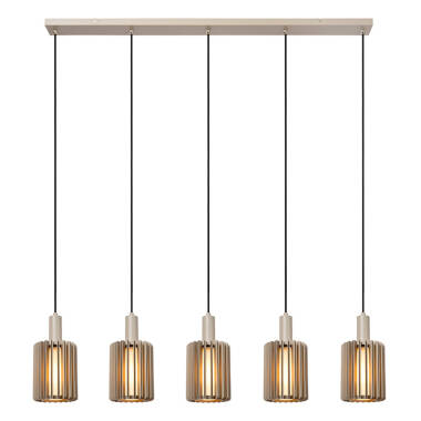 Image of Lucide Lambres 5 Light Bar Ceiling Pendant