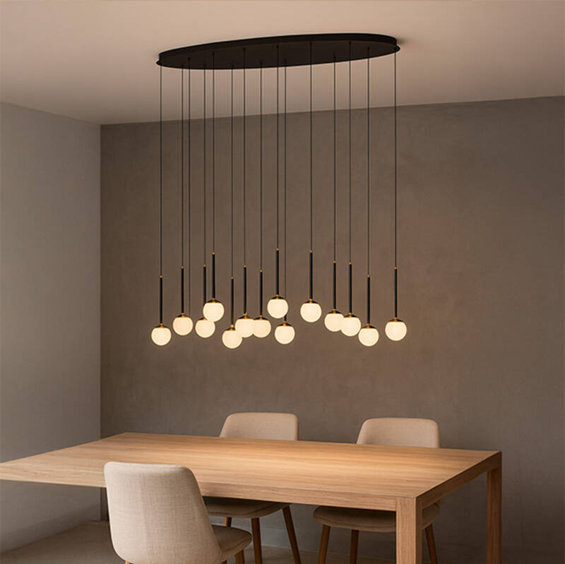 Image of Lucide Calina LED 12 Light Bar Ceiling Pendant