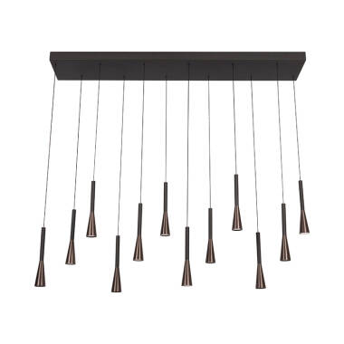Image of Lucide Joakim 1500 LED 12 Light Bar Ceiling Pendant