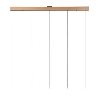 Image of Lucide Santiago LED 5 Light Bar Ceiling Pendant Light