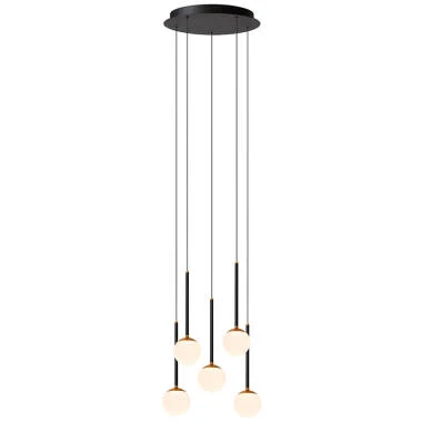 Lucide Calina LED 5 Light Cluster Ceiling Pendant Light