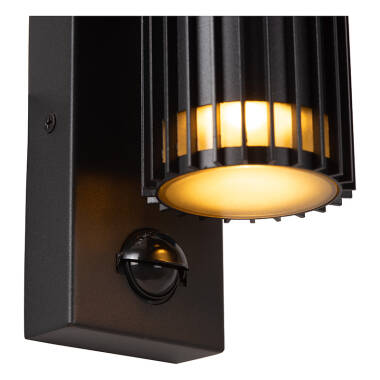 Image of Lucide Timbala Outdoor Up & Down Wall Light with PIR Sensor