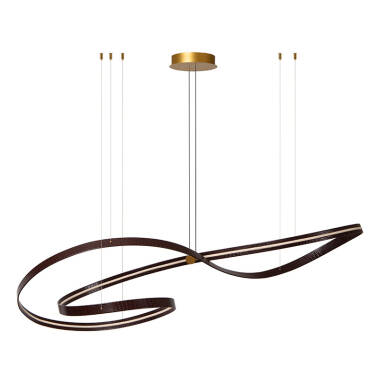 Image of Lucide Slalom LED Ceiling Pendant Light with Remote Control