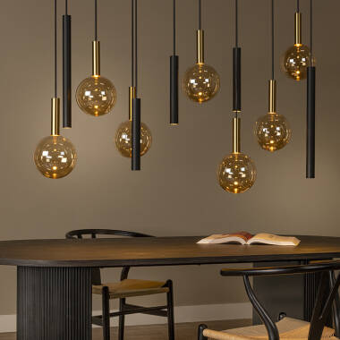 Image of Lucide Josiane 12 Light Bar Ceiling Pendant Light