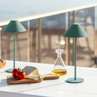Edit Tiber USB Rechargeable LED Outdoor Table Lamp