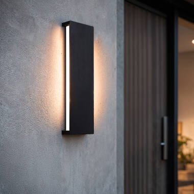 Image of Edit Bathen 300 LED Outdoor Flush Wall Light