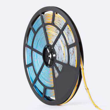 Image of 20M IP20 24V DC Cool White COB LED Strip Roll