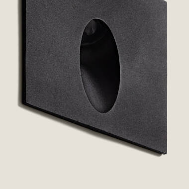 Image of Edit Adam 3W LED Square Recessed Wall Light