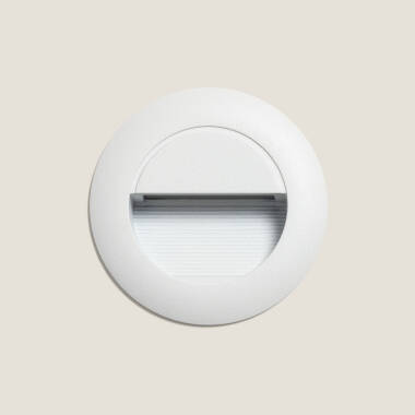 Image of Edit Esla 3W LED Round Recessed Wall Light