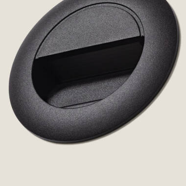 Image of Edit Segre 3W LED Round Recessed Wall Light