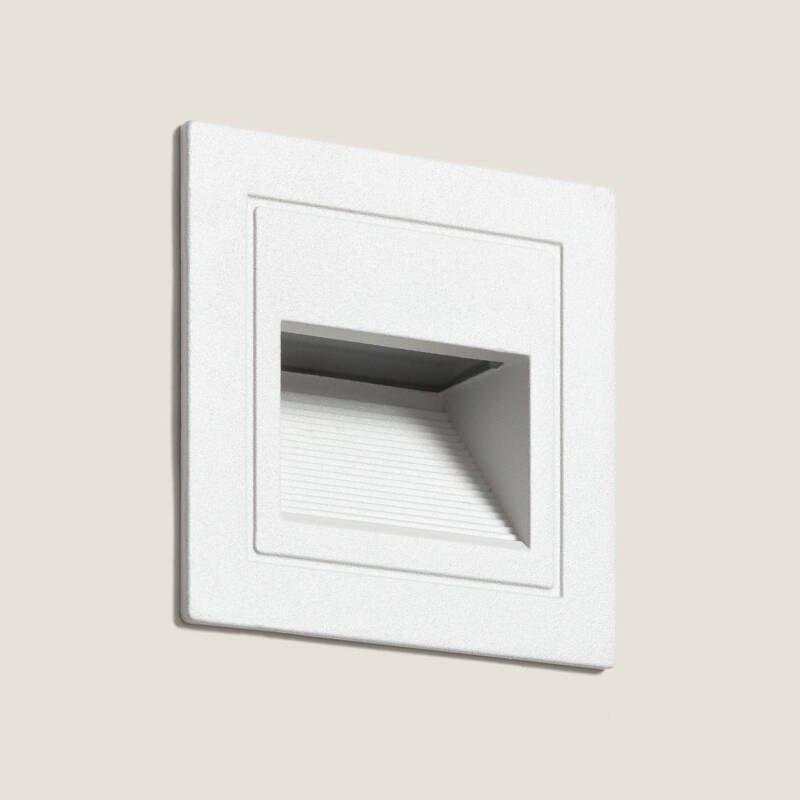 Image of Edit Olite 3W LED Square Recessed Wall Light