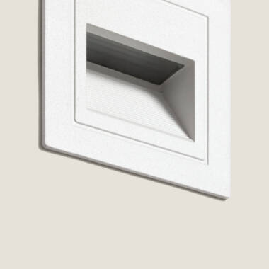 Image of Edit Olite 3W LED Square Recessed Wall Light