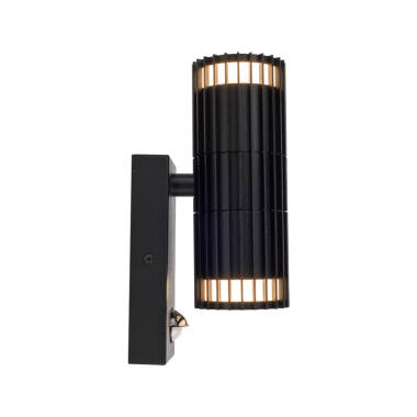 Image of Edit Hibiscus Outdoor Up & Down Wall Light with PIR Sensor