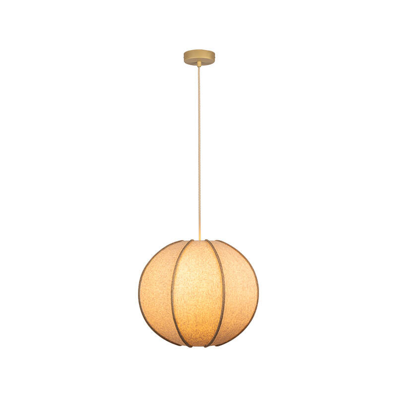 Image of Khudi & Khora Solara Linen Ceiling Pendant Light