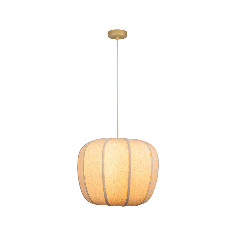 Image of Khudi & Khora Ellie Linen Ceiling Pendant Light