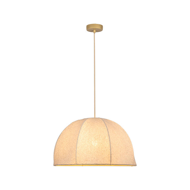 Image of Khudi & Khora Solara Linen Ceiling Pendant Light