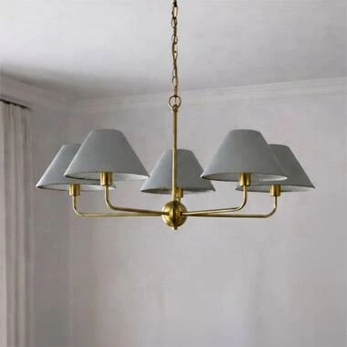 Wisteria Celesta 5 Arm Ceiling Pendant Light