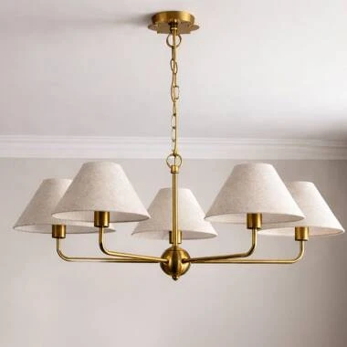 Wisteria Mira 5 Arm Ceiling Pendant Light